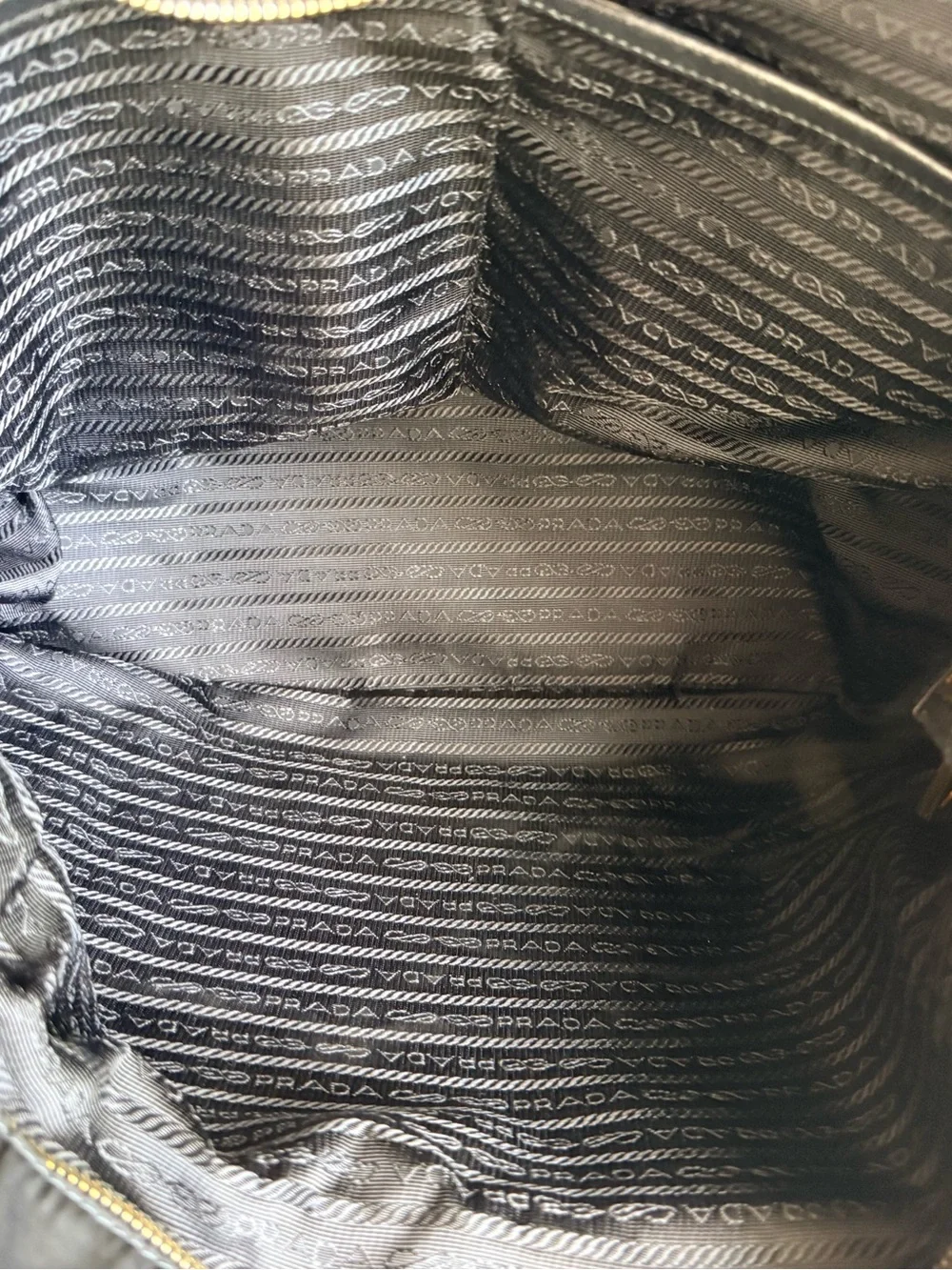 Prada nylon tote